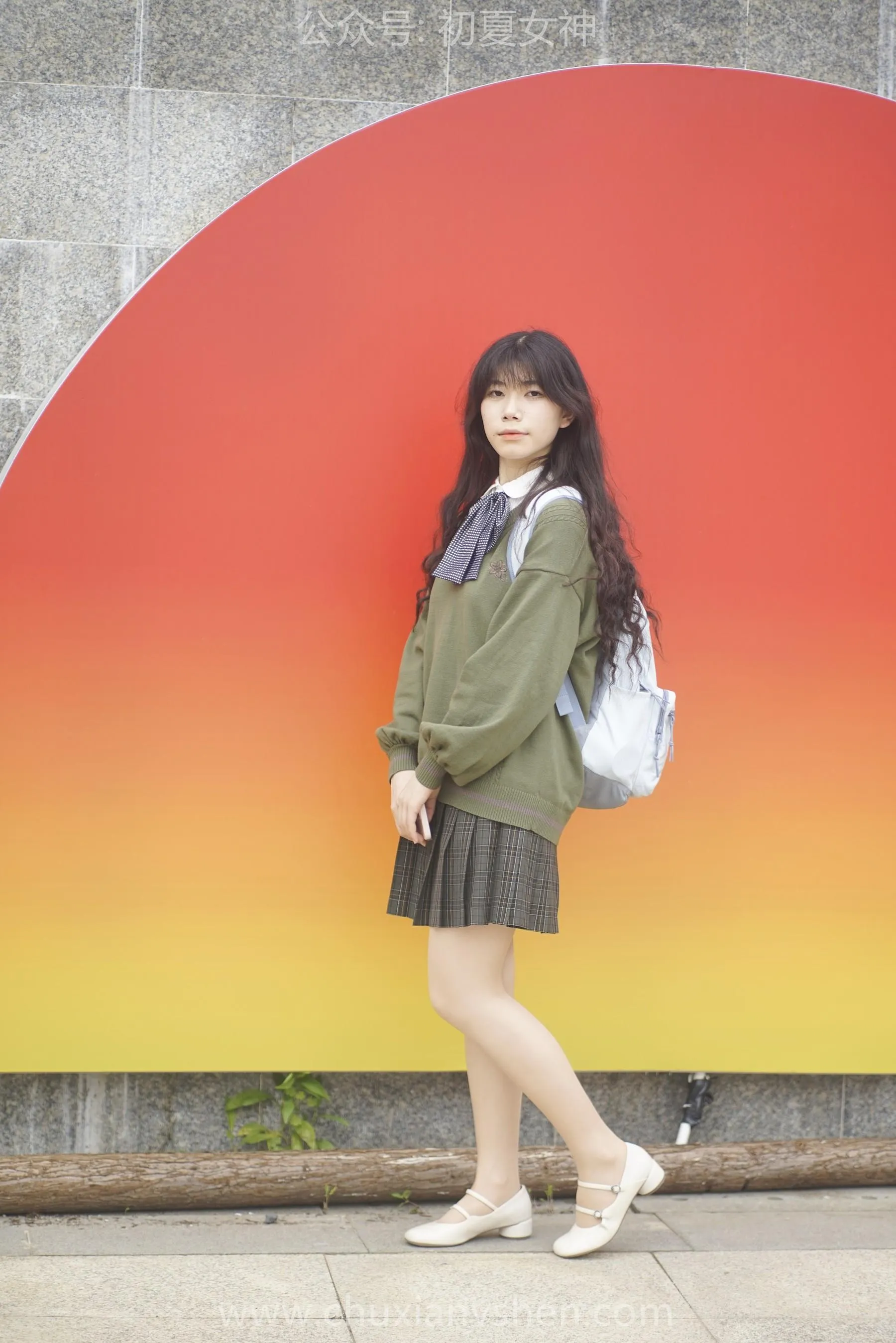 初夏女神 NO.064 欢欢 新晋学妹-学妹的一天 [164P]插图9